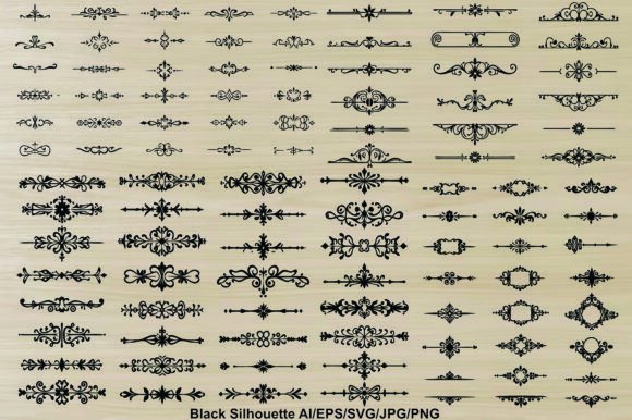 Download Hearts Swirl Borders Separator Dividers - Premium Resources